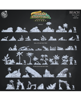 Escenografía - Beach Terrain Set